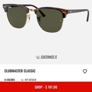 Ray-Ban Clubmaster 51 mm